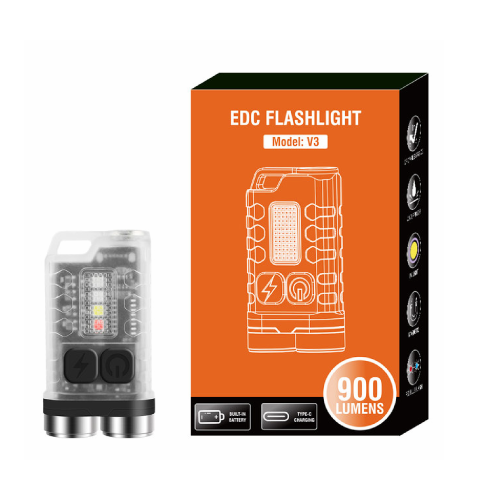 مصباح يدوي صغير طراز EDC موديل V3