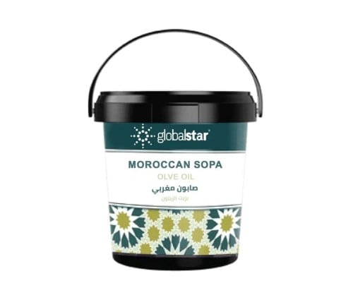 جلوبال ستار صابون مغربي بزيت الزيتون600مل
