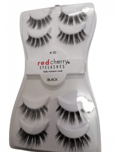 رموش رد شيري طقم كبير