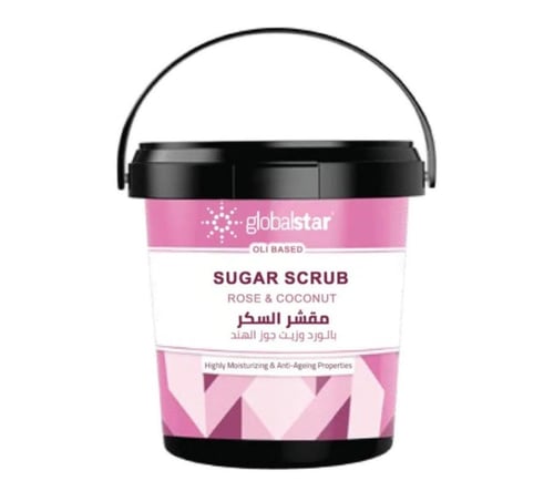 مقشر الجسم السكر بالارمان او بالورد والجوز الهند ا...