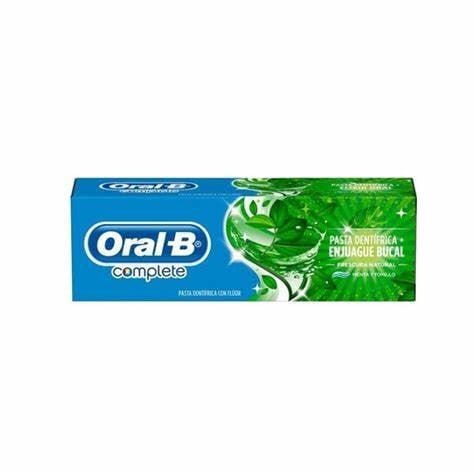 معجون اسنان أورال بي كومبليت غسول فم+مبيض نعناع قو...