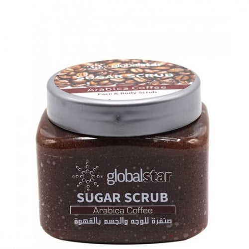 جلوبال ستار صنفرة سكر الوجة و الجسم 600 مل