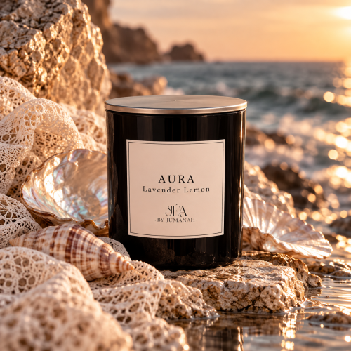 Aura Lavender Lemon | شمعة أورا