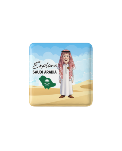 Magnet Square Woody in Saudi Arabia Thob