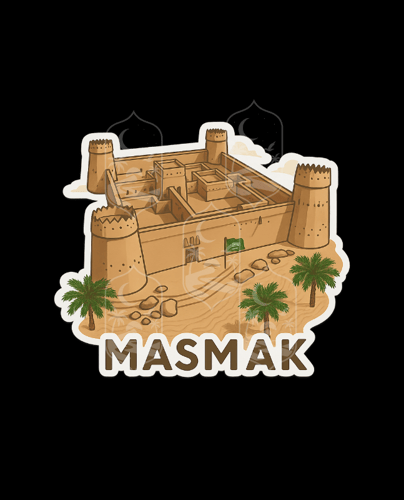 Masmak Fort Sticker