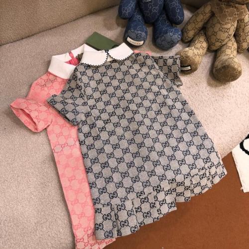 Gucci dress navy blue color GG