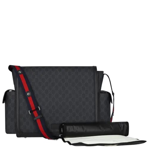 Baby bag Gucci navy GG