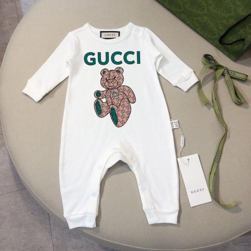 Gucci overall, teddy bear