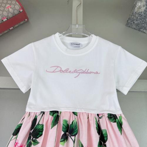 Pink Dolce & Gabbana dress
