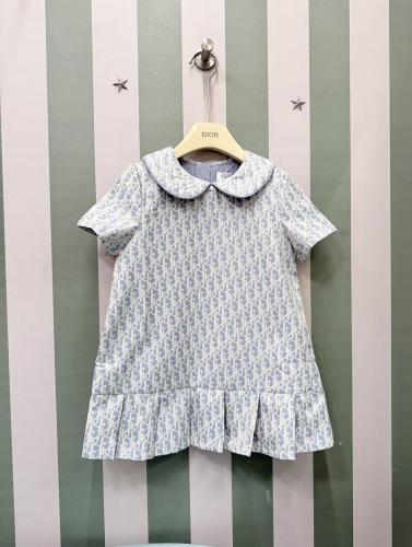 Dior dress in sky blue color
