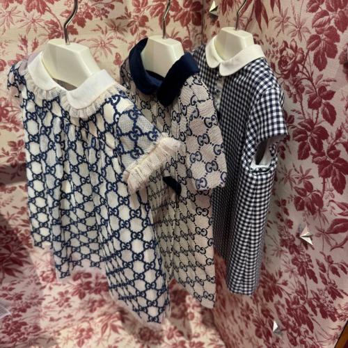 Gucci GG dress navy blue