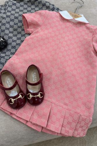 Gucci pink color GG dress