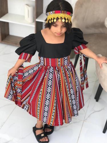 فستان بناتي يوم التأسيس