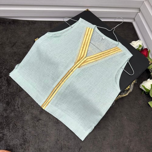 كشخة العيد. ◻️جاكت البشت . ▪️قماش كريب صيفي.