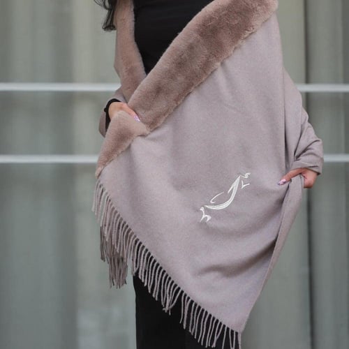 شال نسائي شتوي