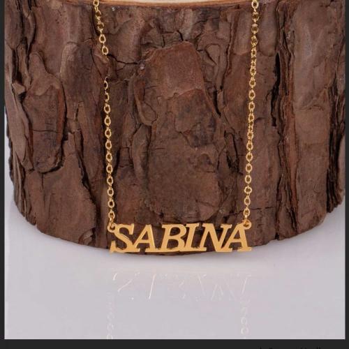 سلسال بلاسم مطلي بالذهب خط كبتل