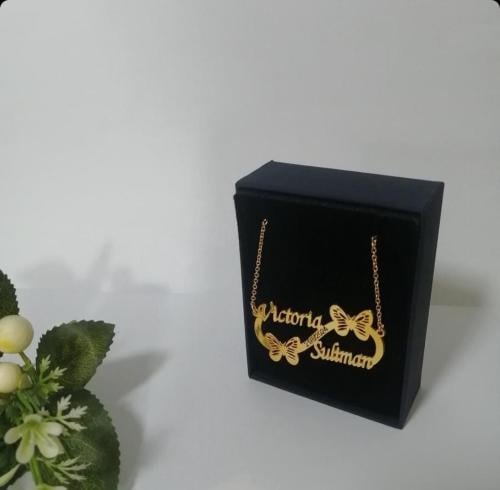 قلاده انفنتي اسمين