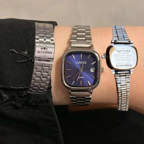 كاسيو رجالي-وا نسائي نحت تئريخ او عباره جديد