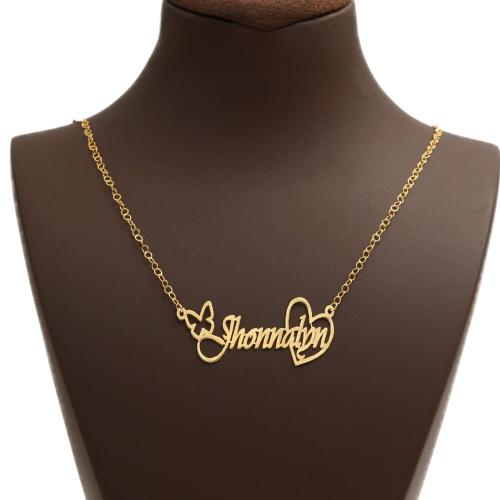 قلادة الاسم وا القلب