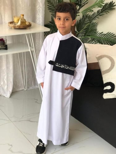 ◻️ثوب العيد افضل اهداء. ▪️قماش ممتاز ▪️تصميم عصري...