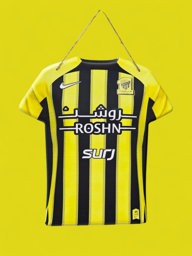 لوحة حديد تيشرت نادي الاتحاد