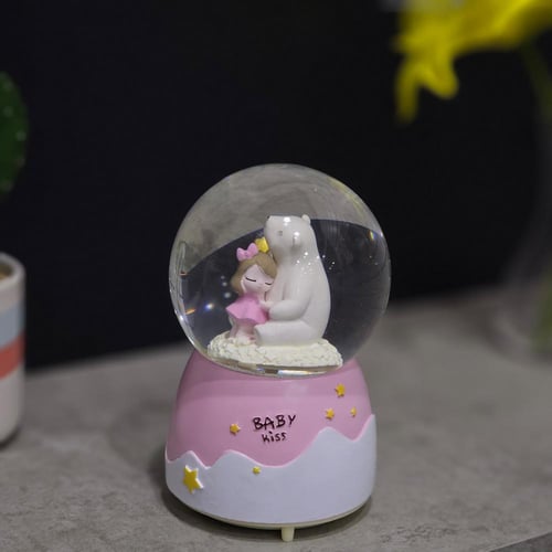 بلورات موسيقية متوفرة باللونين الوردي والأزرق