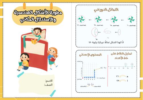 مطوية الأشكال الهندسية والاستدلال المكاني ( رياضيا...
