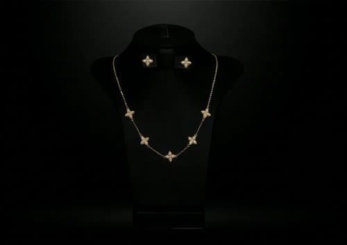 تشوكر زركون مع حلق