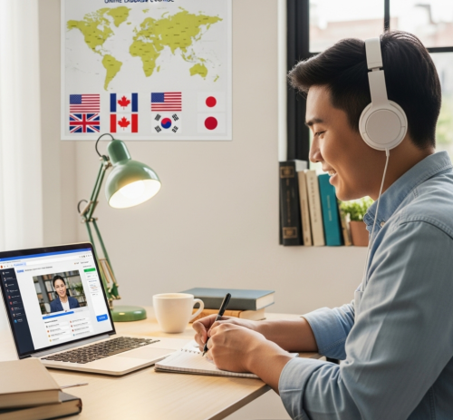 التقديم لدراسة اللغة عن بعد في افضل المعاهد العالم...