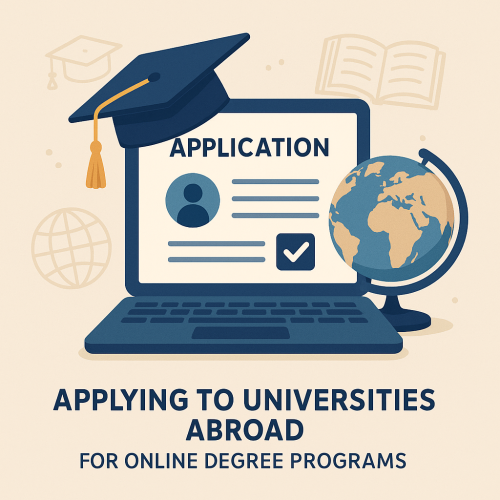 (عن بعد) التقديم على الجامعات المعتمدة للدراسة عن...