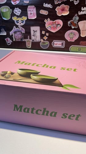 ادوات تحضير ماتشا :