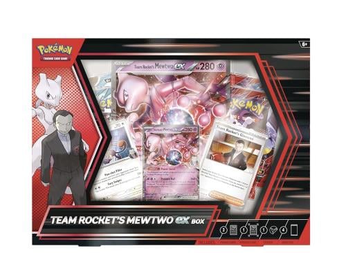 pokemon TCG - TEAM ROCKET'S MEWTWO EX BOX