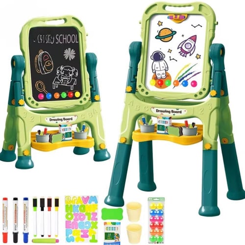 سبورة رسم وتعليم مزدوجة للأطفال