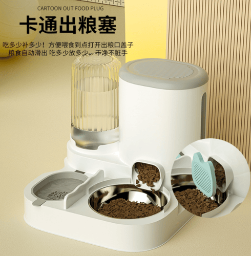 مأكلة ومشربة أوتوماتيكية للقطط