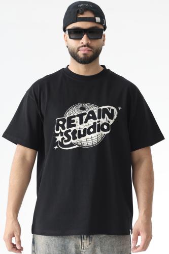 RETAIN STUDIO T-SHIRT - BLACK