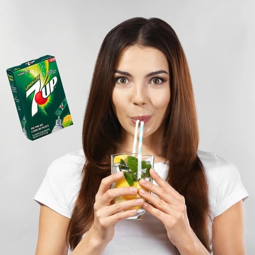 سفن اب نكهات للماء خالية من السكر و الكارب و الدهو...