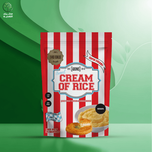 ادونيس جير كريم الأرز الحلو – كربوهيدرات سريعة الا...