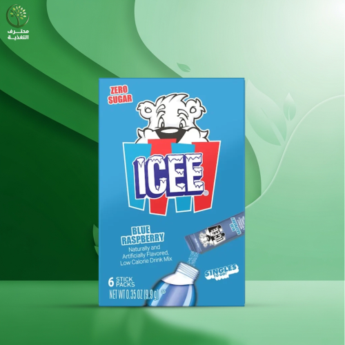 ايسي بطعم التوت الأزرق الآن في مشروب بودرة فوري خا...