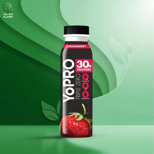 يو برو مشروب بروتين، بديل الحليب قليل الدهون، بروت...
