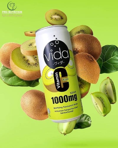 فيدا مشروب فيتامين C | منعش، مرطب، وقوة مضادات الأ...