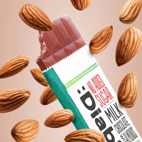 ديابلو بار الشوكولاتة بالحليب واللوز | محلى بستيڤي...