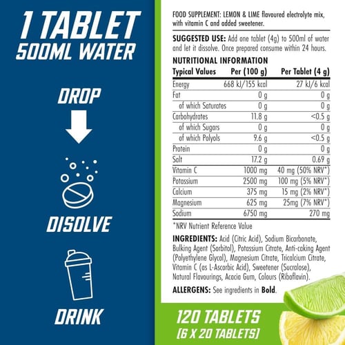 ابلايد نيوترشن أقراص هايدريشن إلكتروليتات الترطيب...