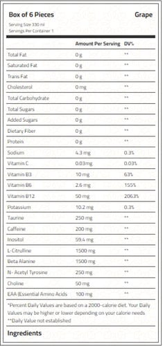 لابيرفا تريبل باور | مشروب طاقة للرياضيين والأداء...