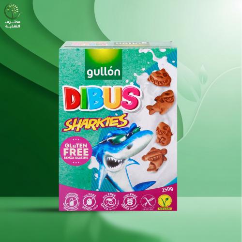 جولون بسكويت ديباس شاركيز على شكل أسماك قرشمدعم با...