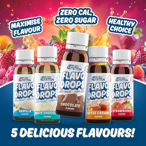 أبلايد نيوترشن قطرات منكهة للماء