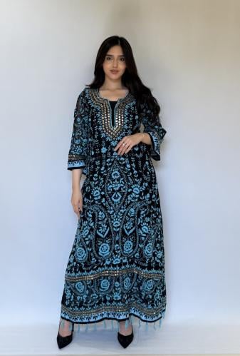 Hand-embroidered Karta dress from Bella's selections