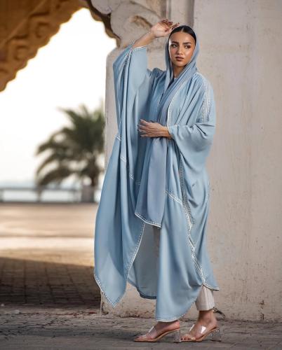 Silk abaya
