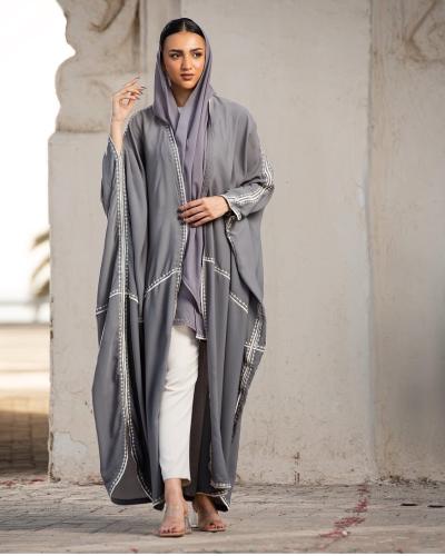 Silk abaya