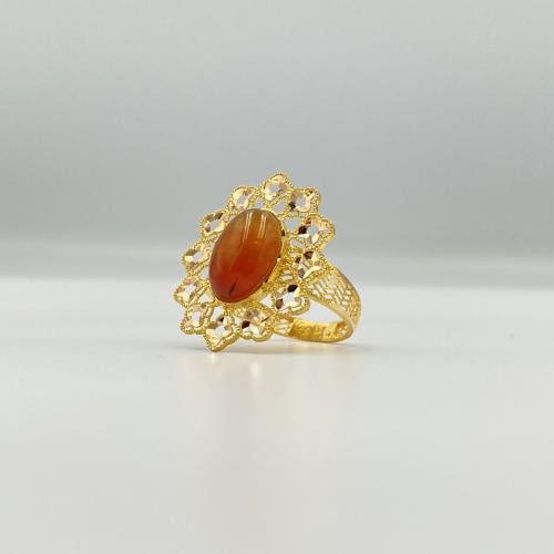 خاتم ذهب عيار 21