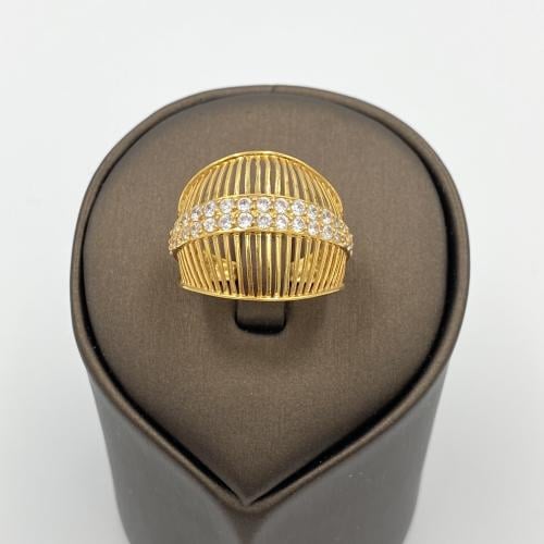 خاتم ذهب عيار 21